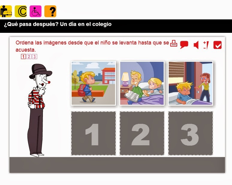 EL PATIO DE GEMMA 216. SECUENCIAS TEMPORALES