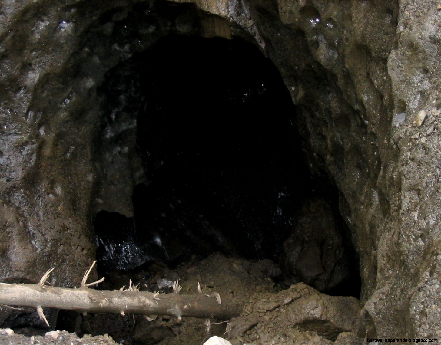 Dark Cave Entrance