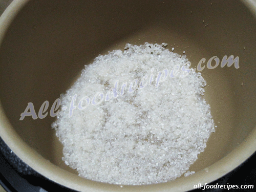 Food Recipes: Congee with peanut and dried fish