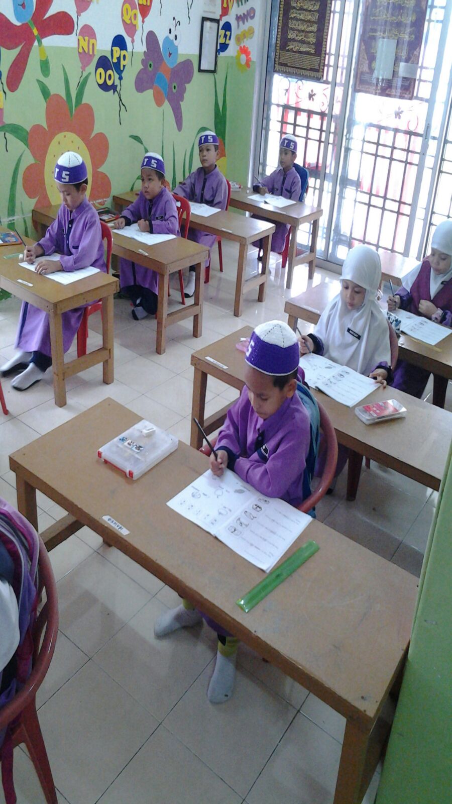 TADIKA TAHFIZ AS SAKINAH : Peperiksaan Akhir Tahun mengukur kefahaman murid