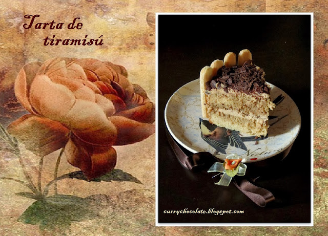 Tarta de tiramisu - Tiramisu cake