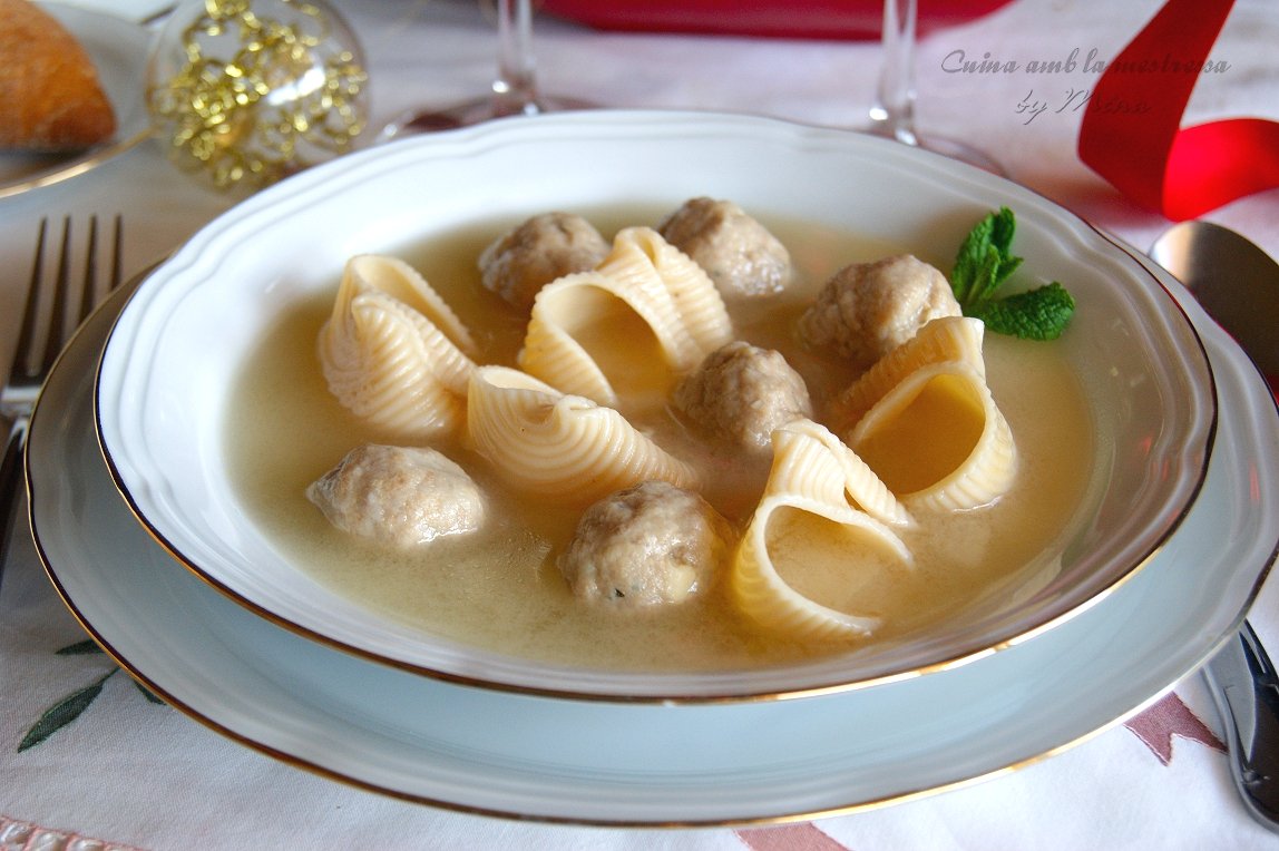 Cocina con Mina Escudella de Nadal {Sopa de Navidad} Cocina con Mina Escudella de Nadal {Sopa de Navidad}