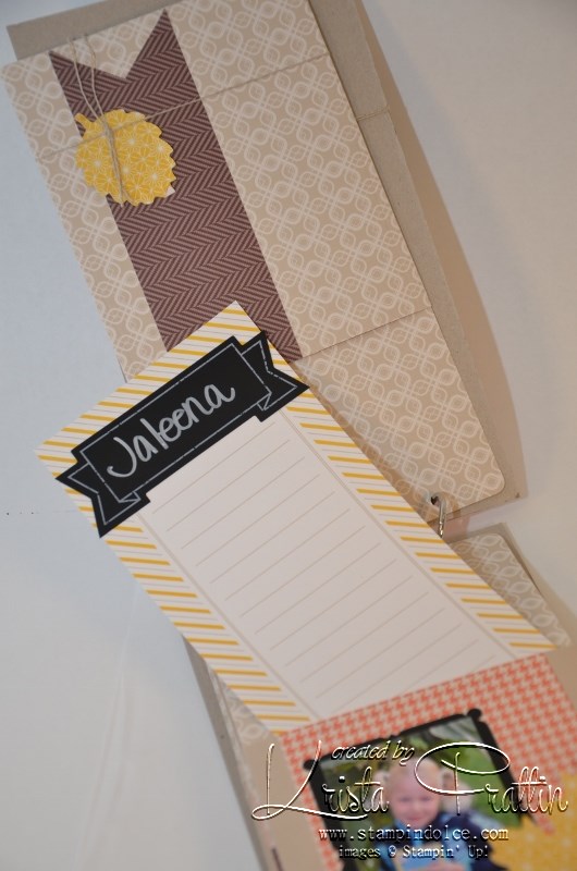 Stampin Dolce Thankful Journal