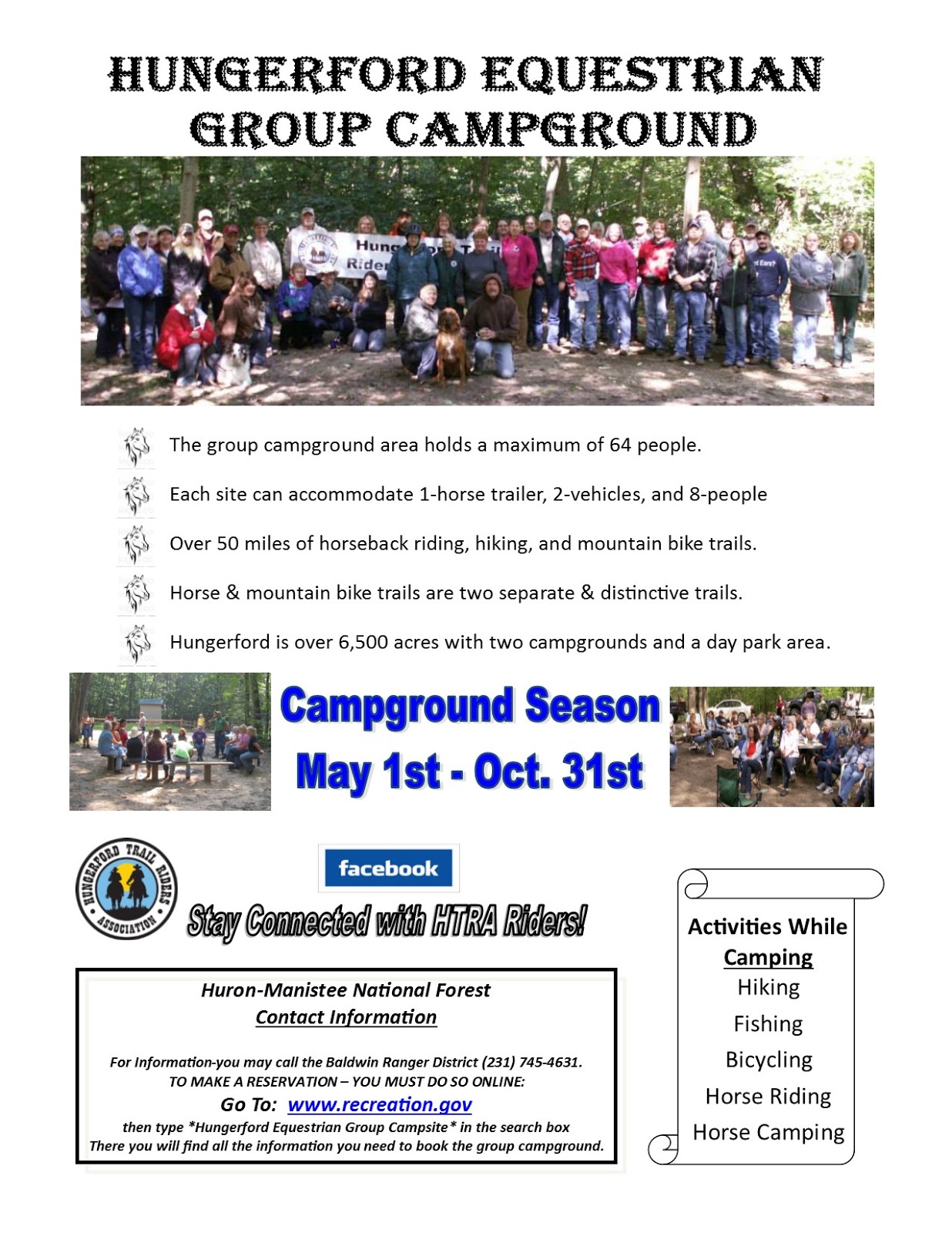 Hungerford Trail Riders Association Hungerford Group Campground