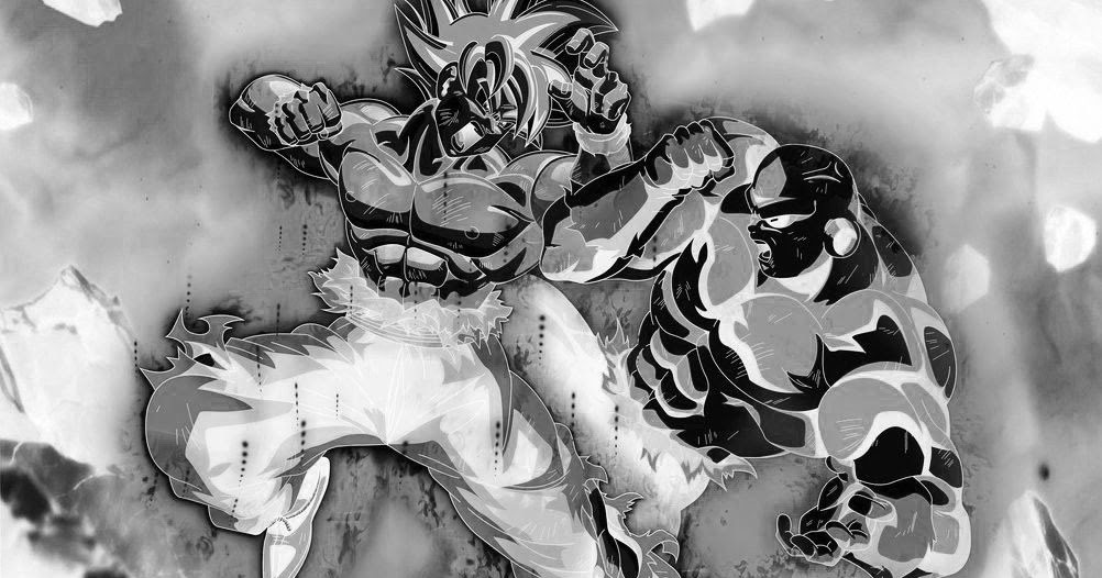 Dibujo De Goku Vs Jiren Hecho A Lapiz