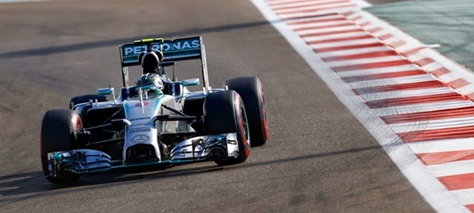 Nico Rosberg se quedó con la pole position en el Gran Premio de Abu Dhabi
