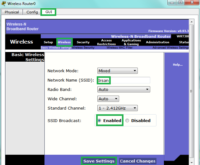 Wireless firmware