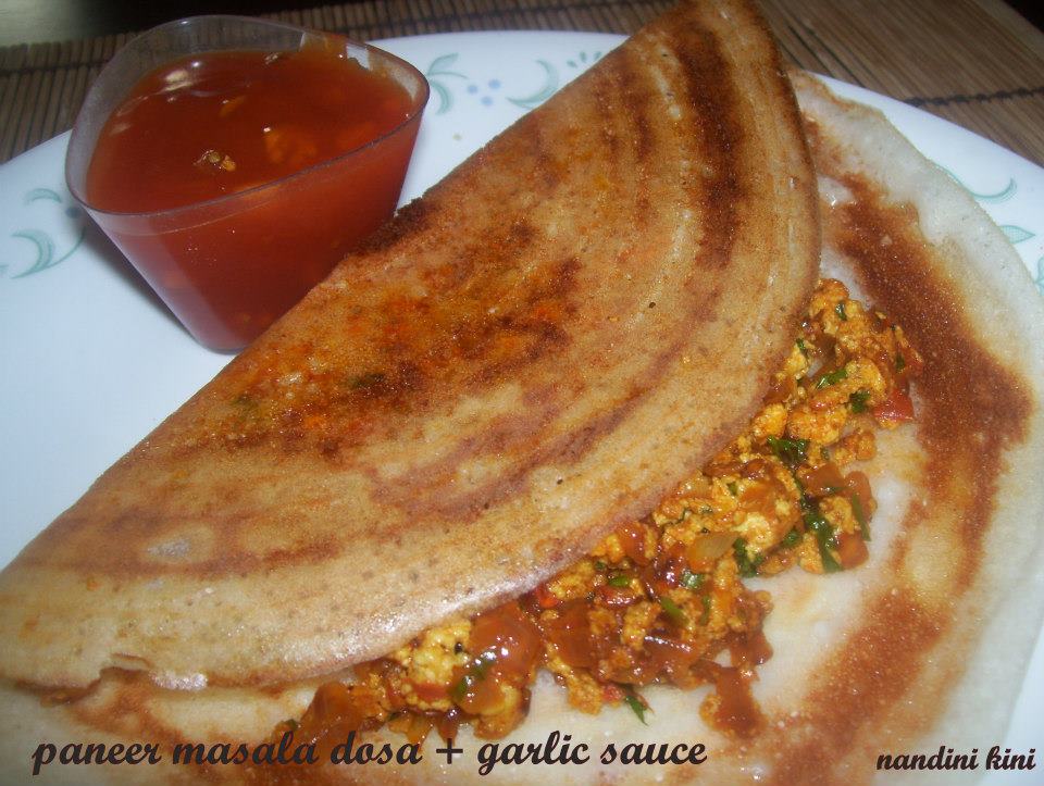 Paneer Masala Dosa