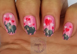 nail elephants elephant nails days weird painting nailart