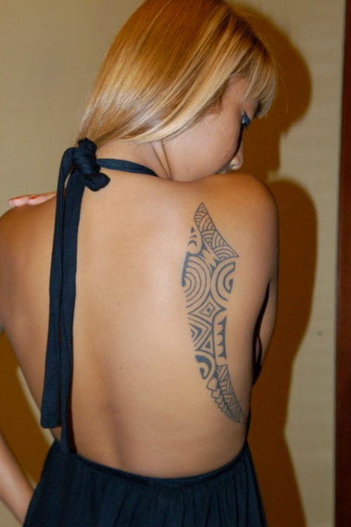 tatuajes polinesios para mujeres
