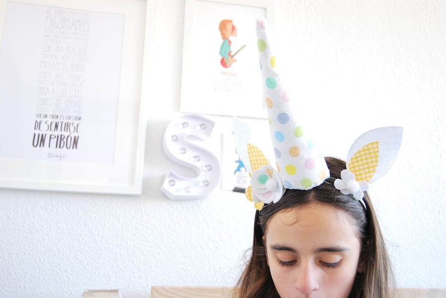 disfraz de unicornio facil