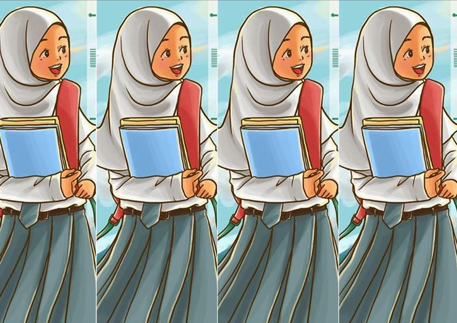 Gambar Gambar Kartun Wanita Berhijab Anak 2017 Youtube Muslimah