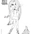 Best Monster High Coloring Printables Free