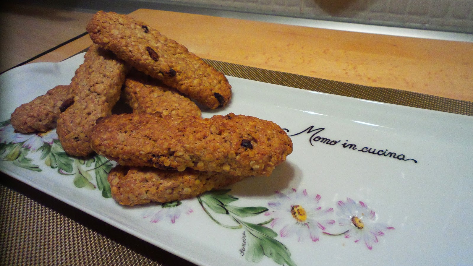 vegan biscotti fiocchi d' avena e bacche di goji