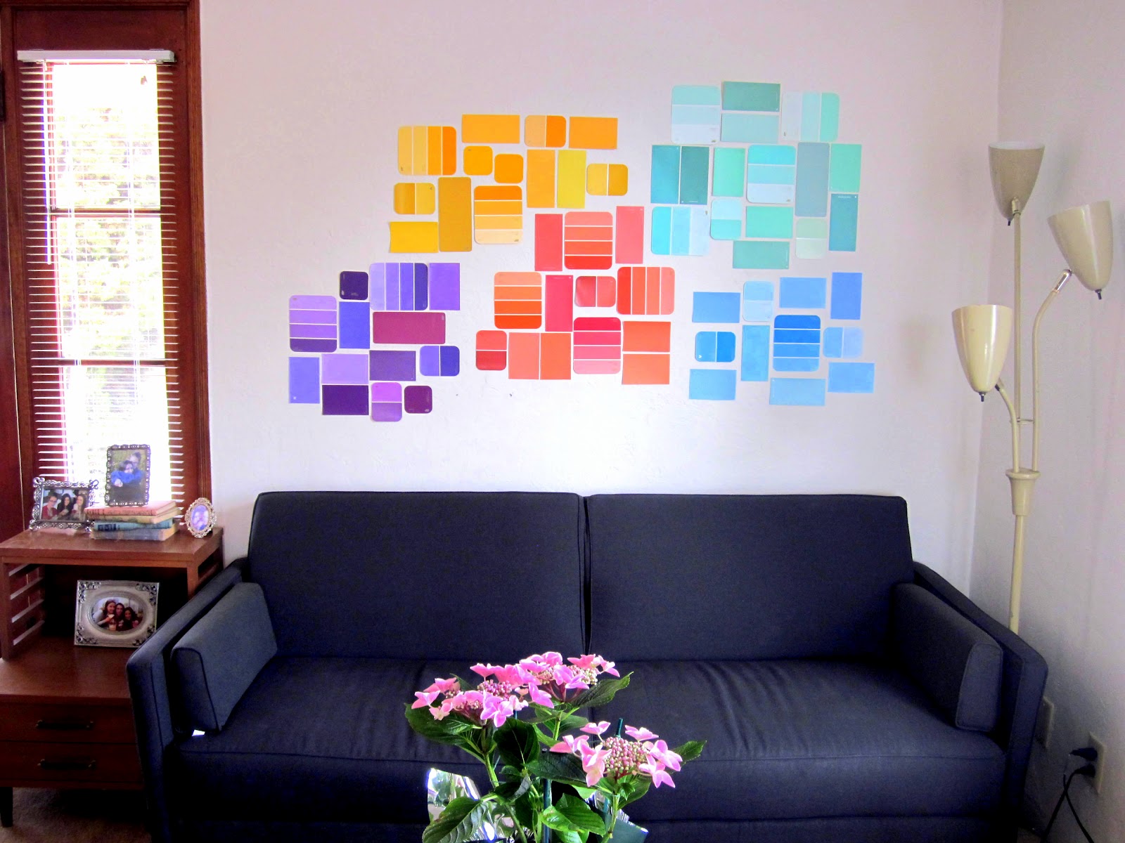 Just A Smidge: Paint Chip Wall Art