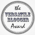 The versatile Blogger award