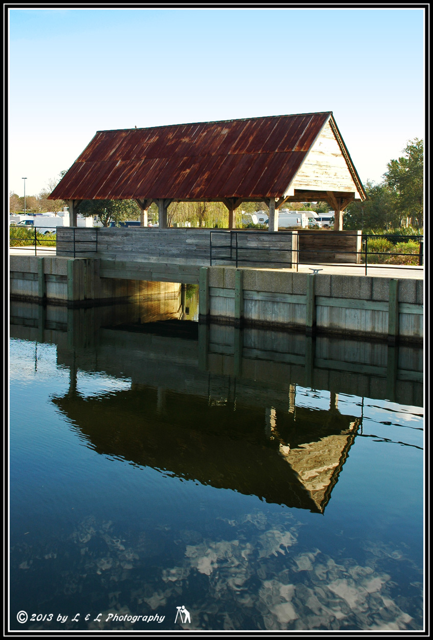 The Villages (Florida) Photos Covered bridge Lake Sumter Landing
