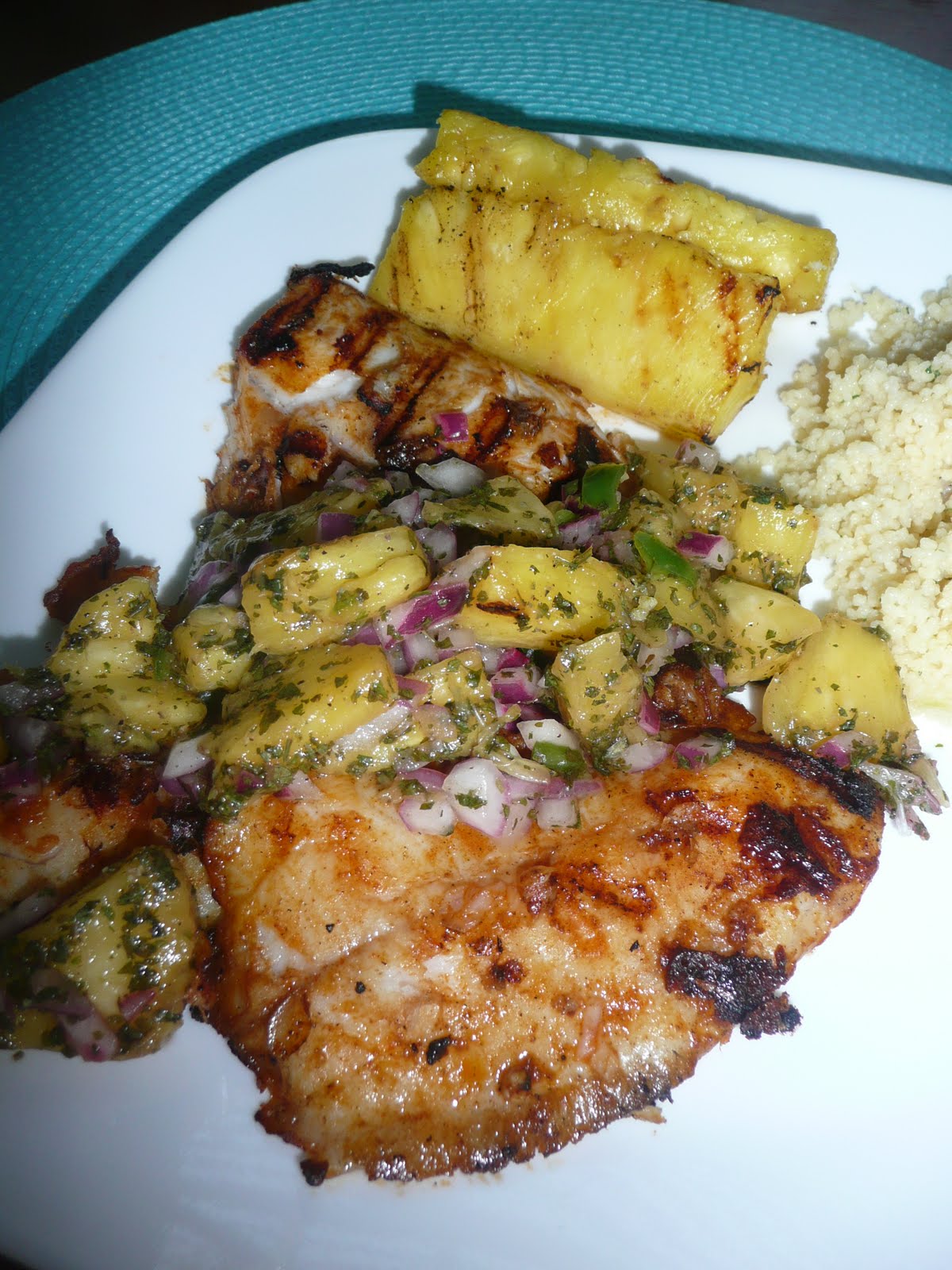Cookin' with Jodi Grilled Tilapia with Pineapple Salsa
