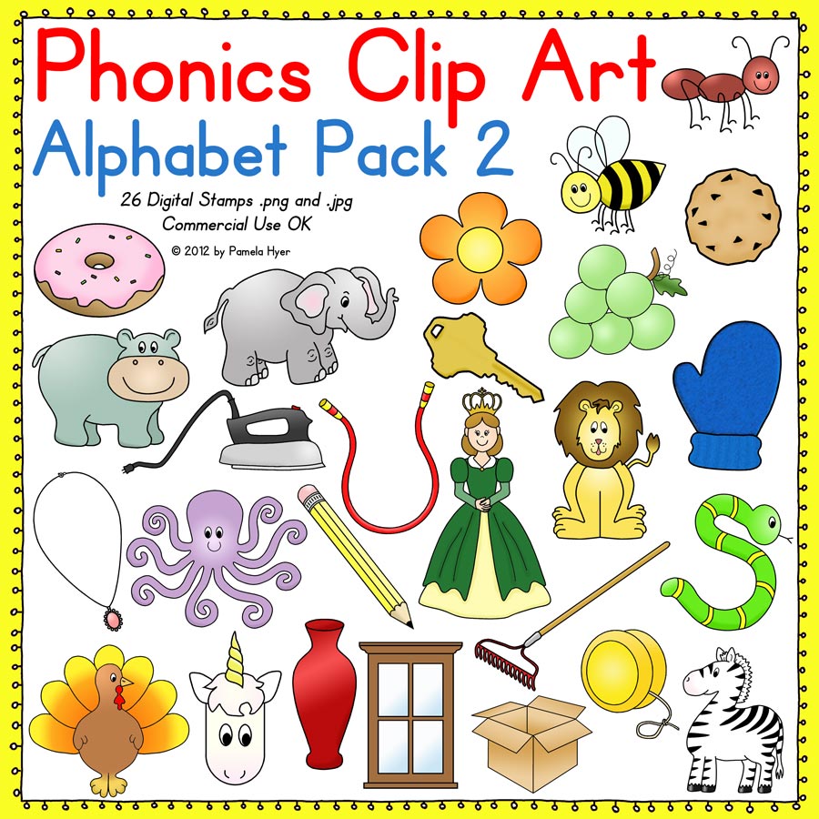 phonics clip art alphabet pack 1 - photo #8