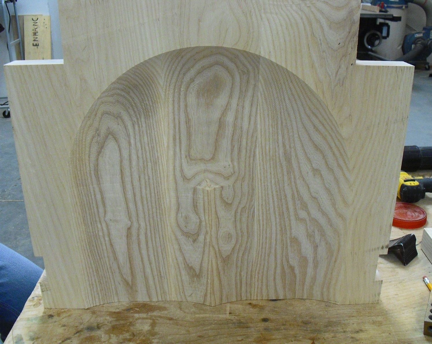 Let's Talk Wood The coolest seat scooping jig ever