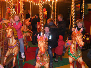 carousel with lights and music