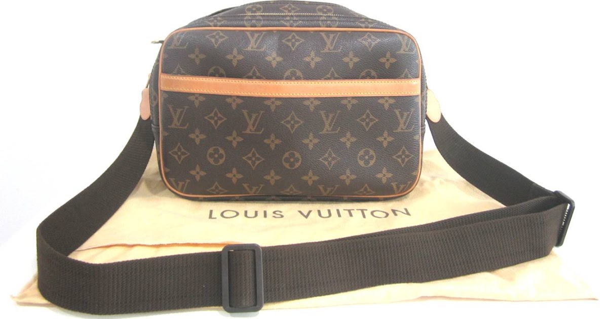 The Bags Affairs ~ Satisfy your lust for designer bags: LOUIS VUITTON MONOGRAM CANVAS REPORTER ...