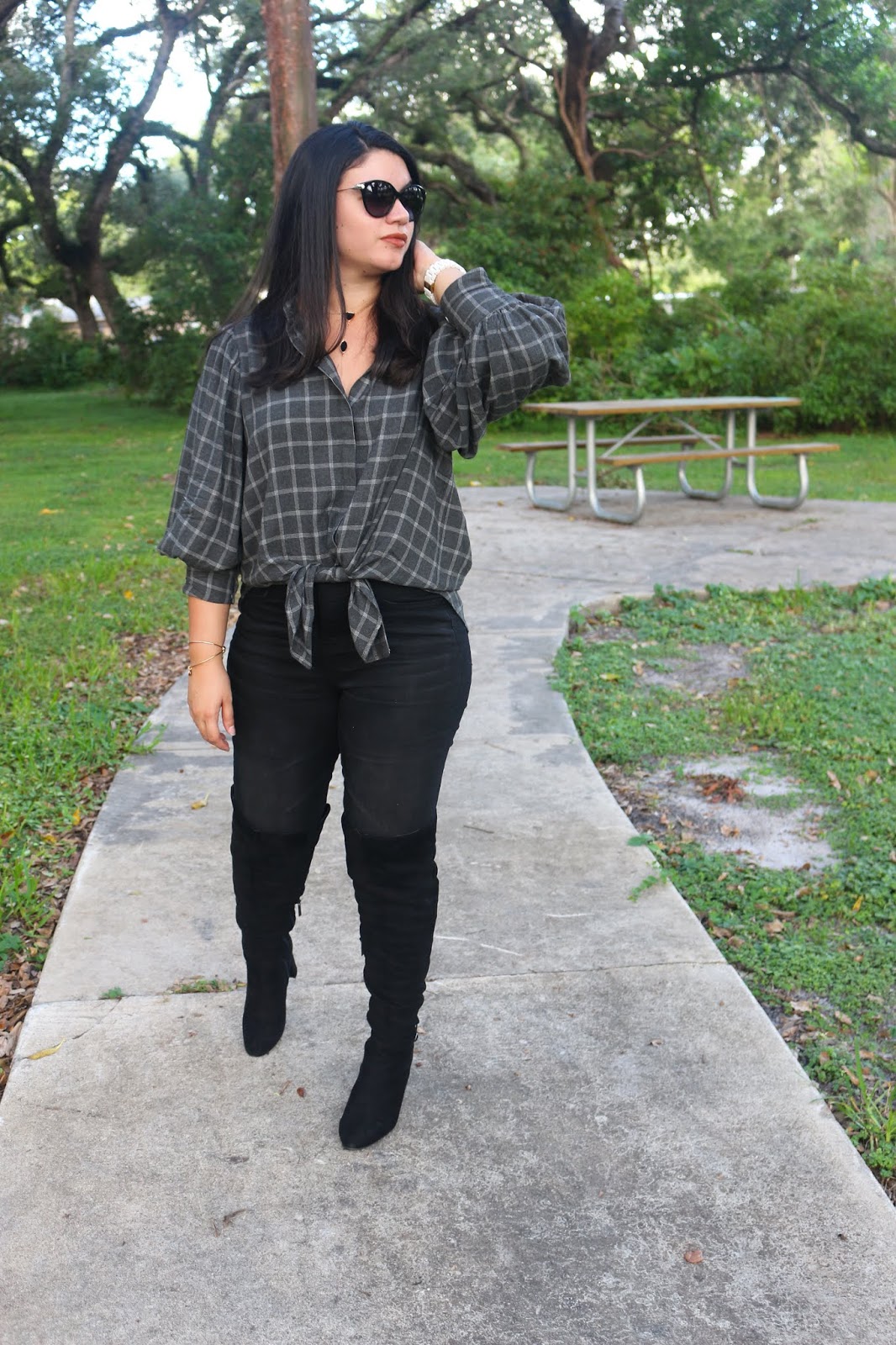 HOW TO: STYLE A FLANNEL TOP TWO DIFFERENT WAYS ! | Miss Estephanie - A ...