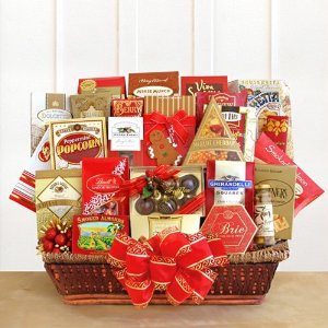 The Corporate Collection Extra Large Deluxe Gourmet Foods Christmas Gift Basket