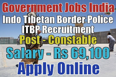 Indo Tibetan Border Police ITBP Recruitment 2018
