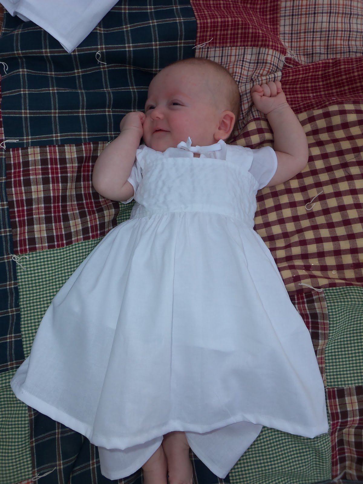 Happiness on a 1/2 Acre Kenna's civil war infant clothing