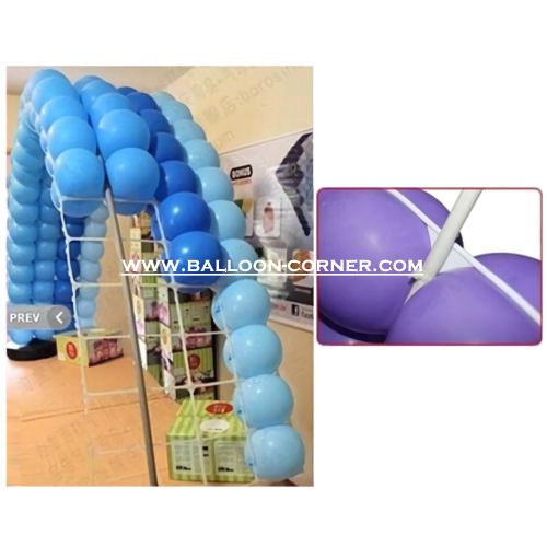 Cara Membuat Balon Gapura Ulang Tahun Dengan Grid Balon