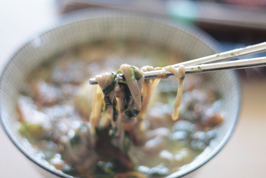 recette nouilles coréenes udon 