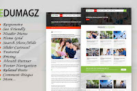 Edumagz Responsive Blogger Template