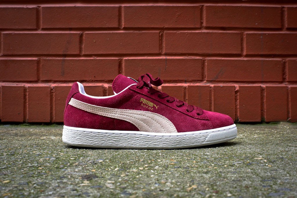 puma suede cabernet