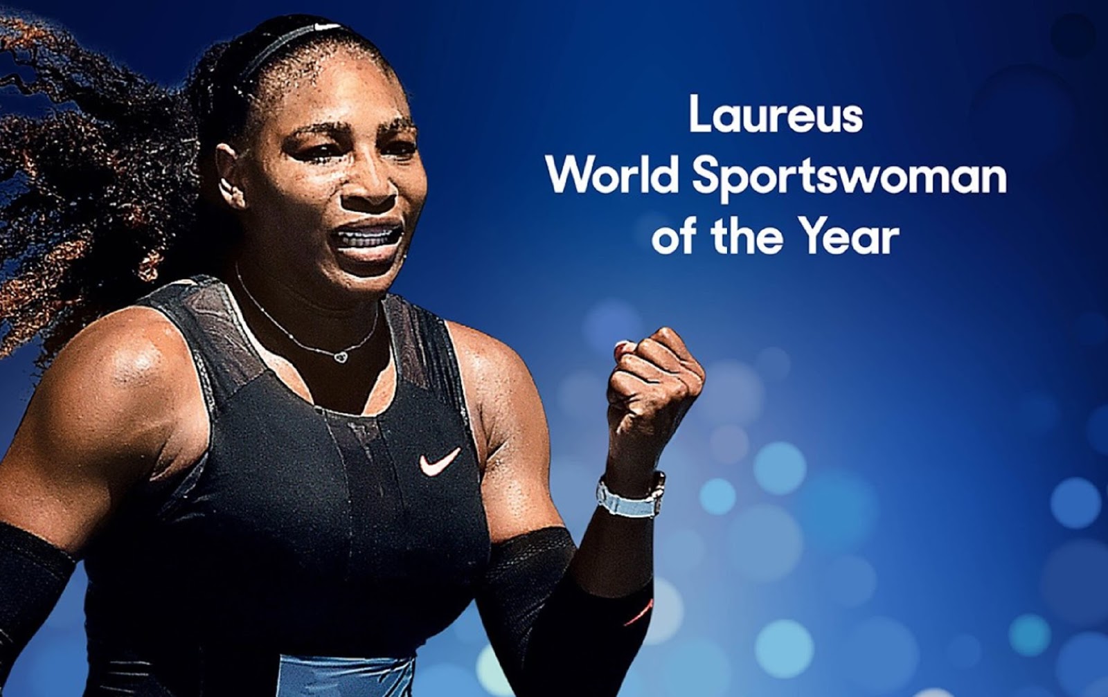 TENNIS SERENA WILLIAMS WINS LAUREUS SPORTSWOMAN OF THE YEAR AWARD