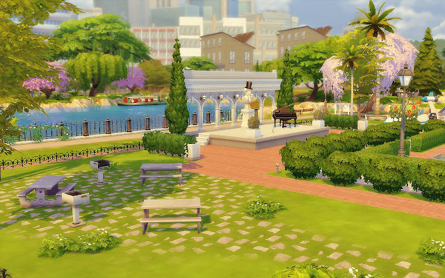 Newcrest Park - The Sims 4 - Via Sims