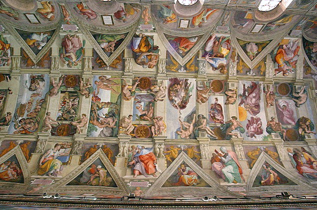 A Capela Sistina vista em detalhes – Museu do Vaticano - Milhas a percorrer