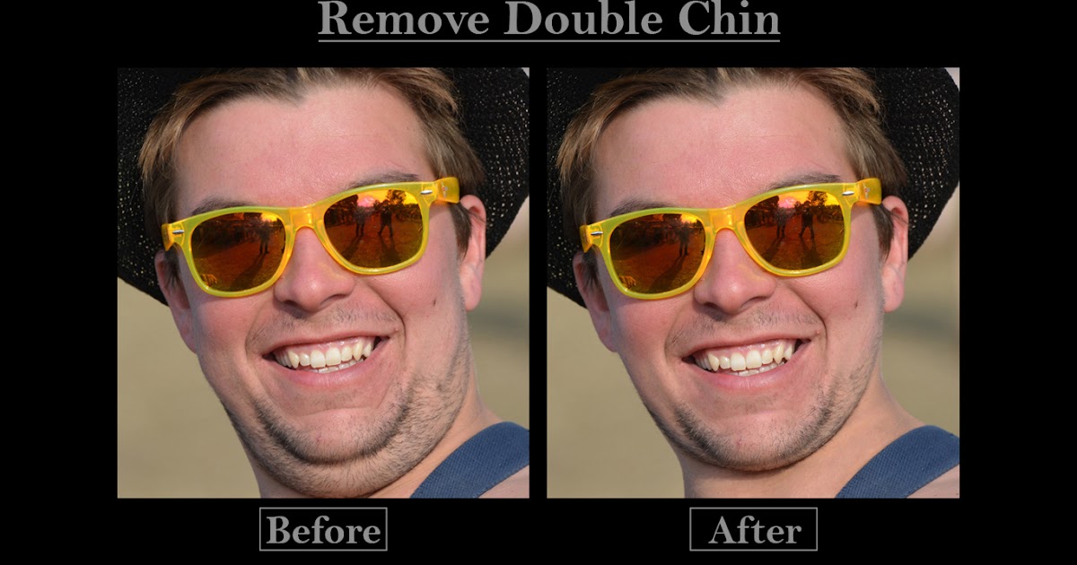 Photo Editing Services REMOVE DOUBLE CHIN
