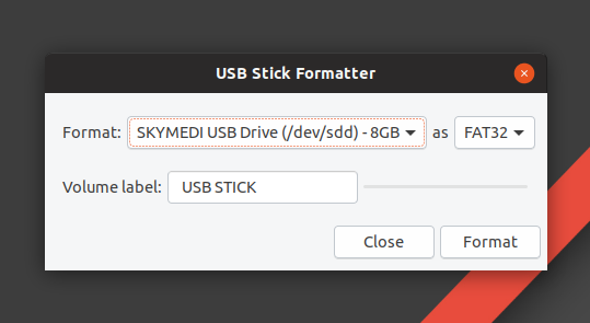 usb format tool fat32