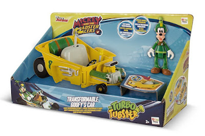 Zona Juguetes : Diversión Máxima: Toys : juguetes - MICKEY Y LOS SUPERPILOTOS - Turbo Tubster de Goofy | Coche Transformable | IMC Toys 2018 | Serie Television | COMPRAR