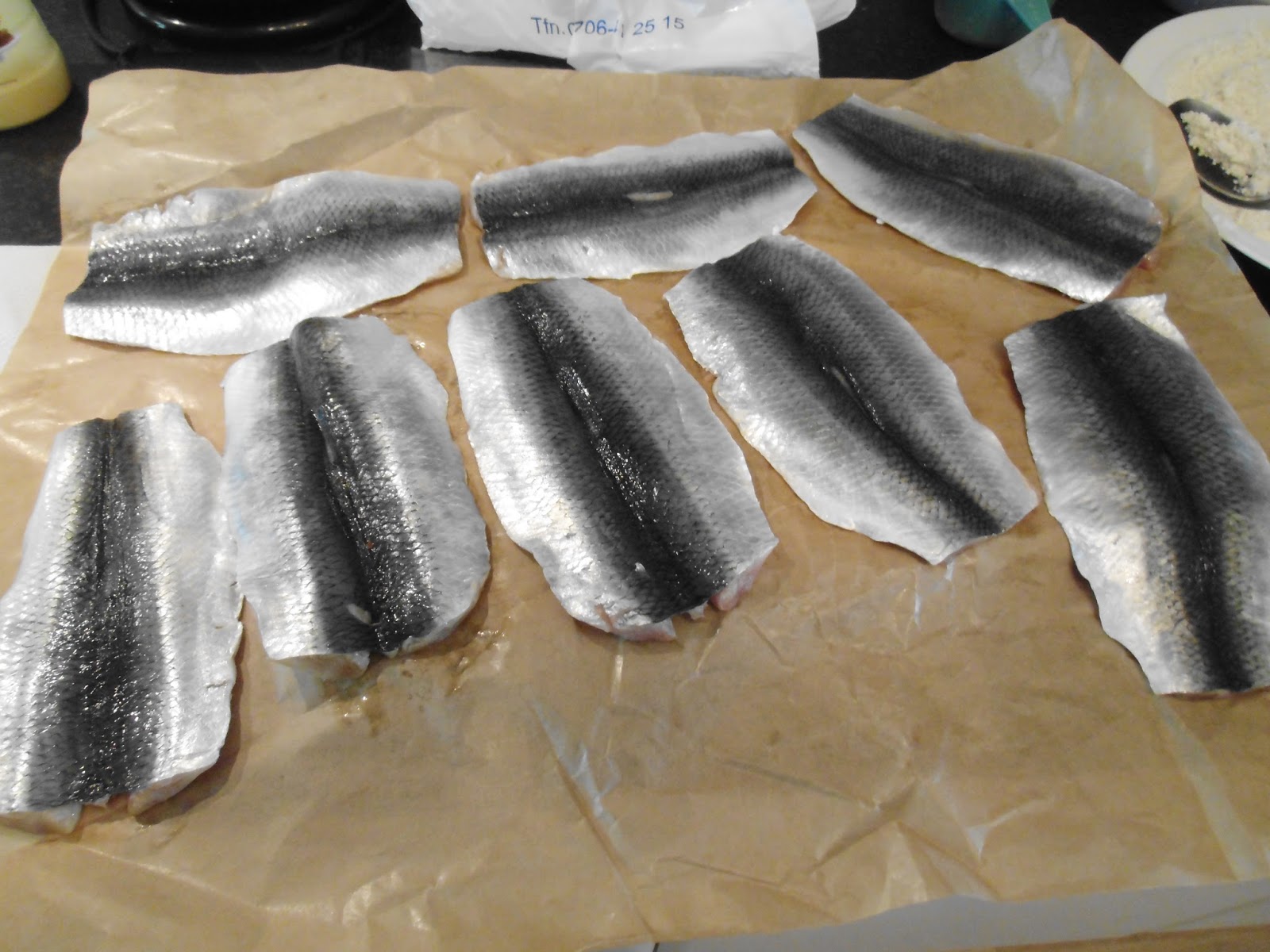 Swedish food - as we create it in Sweden: Fried herring (stekt sill)