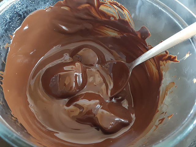 Melted chocolate 