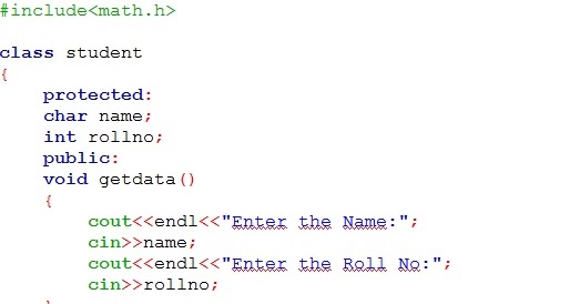 Manthan Radia: Program of Hybrid Inheritance In C++