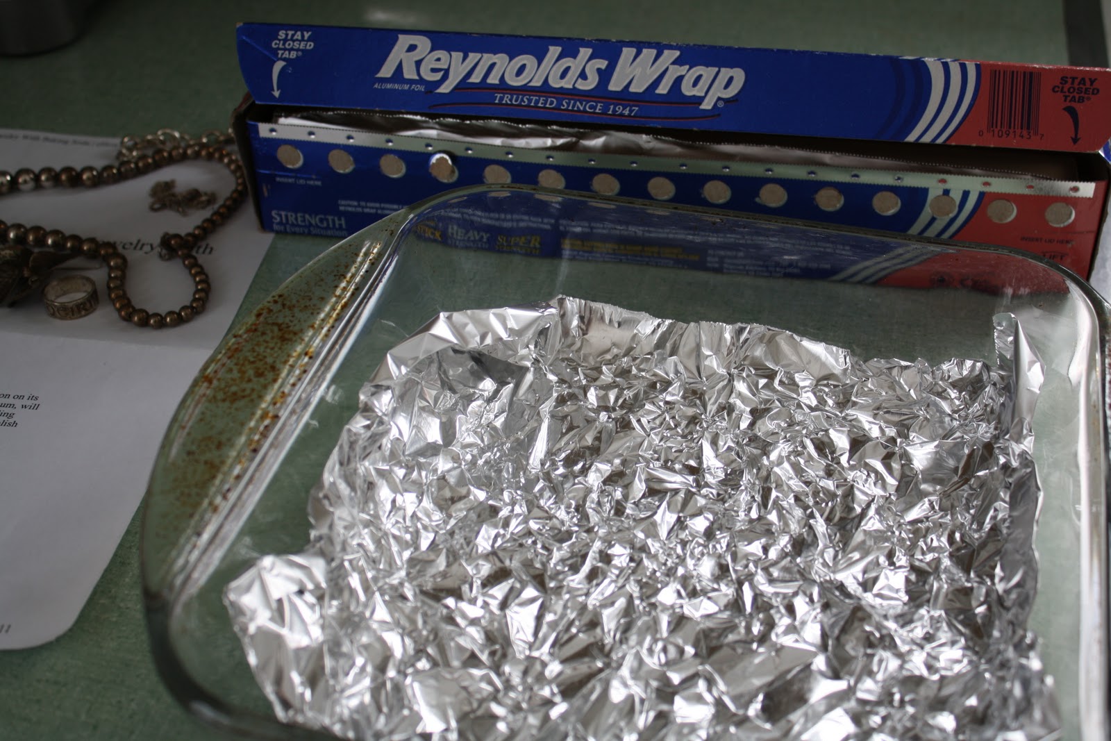 Aluminum Foil How To Clean Pure Silver At Home Aluminum Foil Home