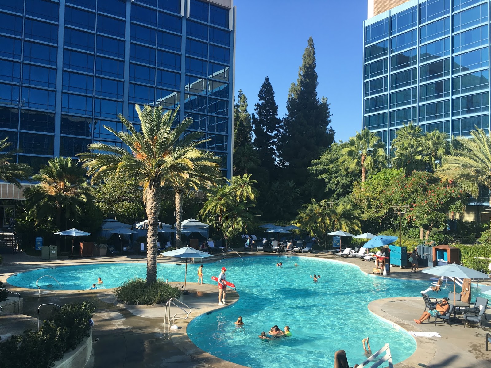 Disneyland Hotel Pool Complex