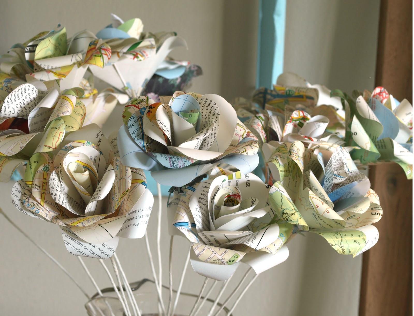 freshlyfound.com: Paper Roses