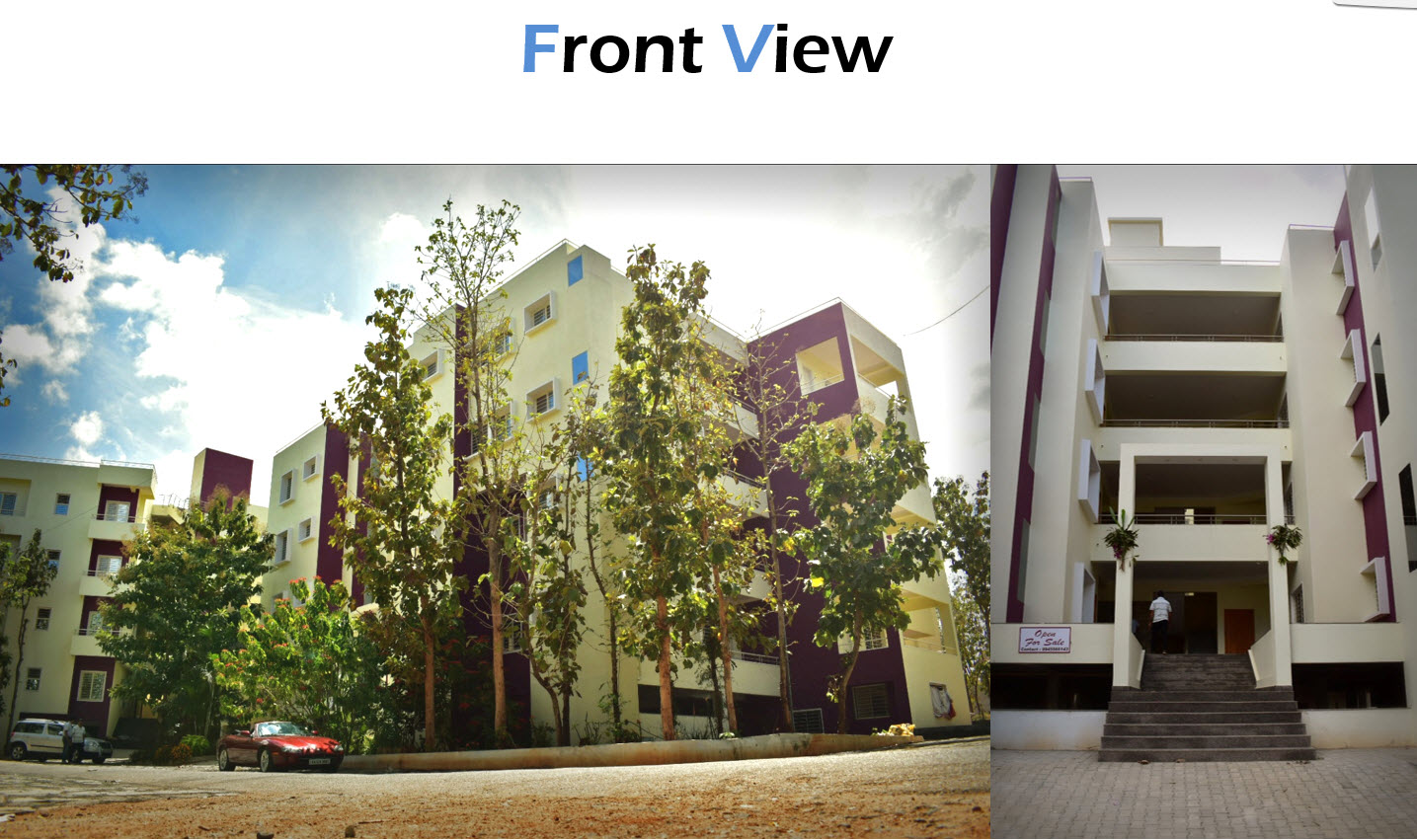 Emerald Enclave Apartments behind Infosys Mysore