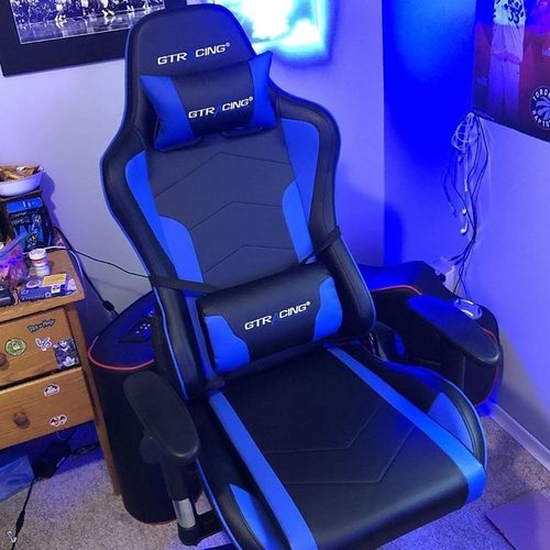 GTRACING Gaming Chair with Bluetooth Speakers Music Video Game Chair