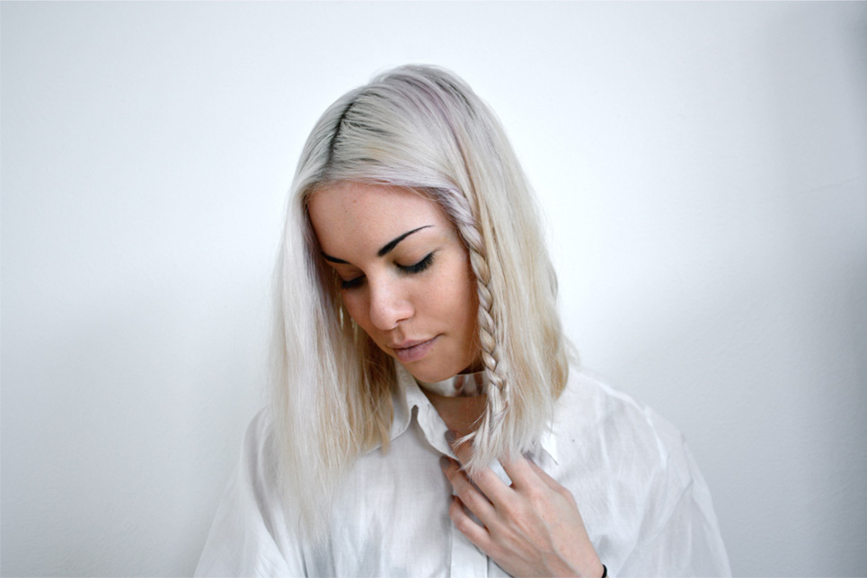 SARA WITH THE PURPLE TONER