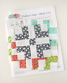 Adorable little quilt blocks with a free pattern Patchwork Quilt Along